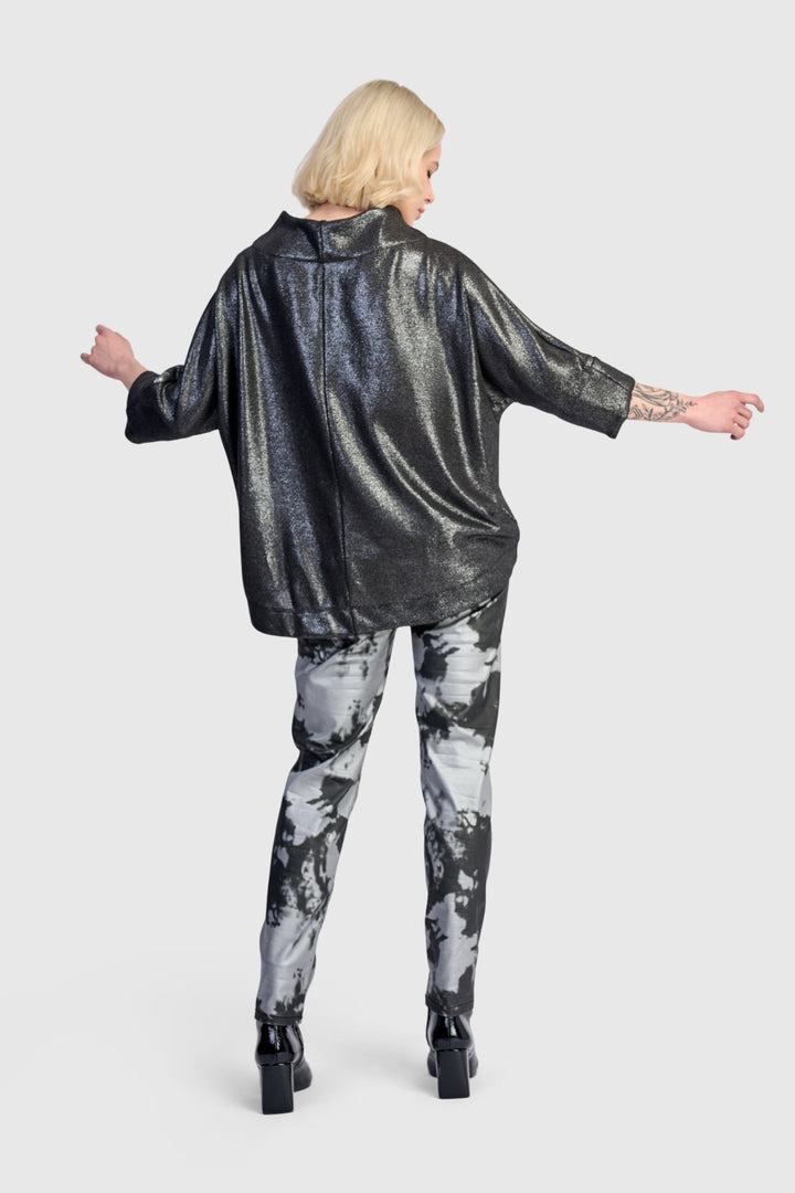 Roxy Pullover Top, Silver