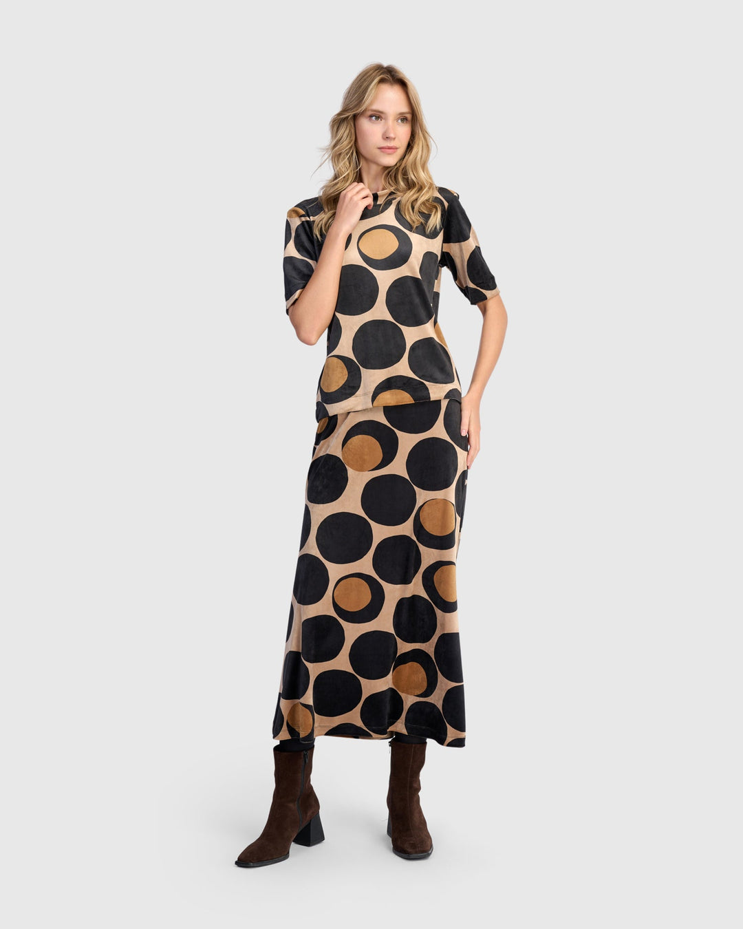 Bingo Pencil Skirt, Eclipse