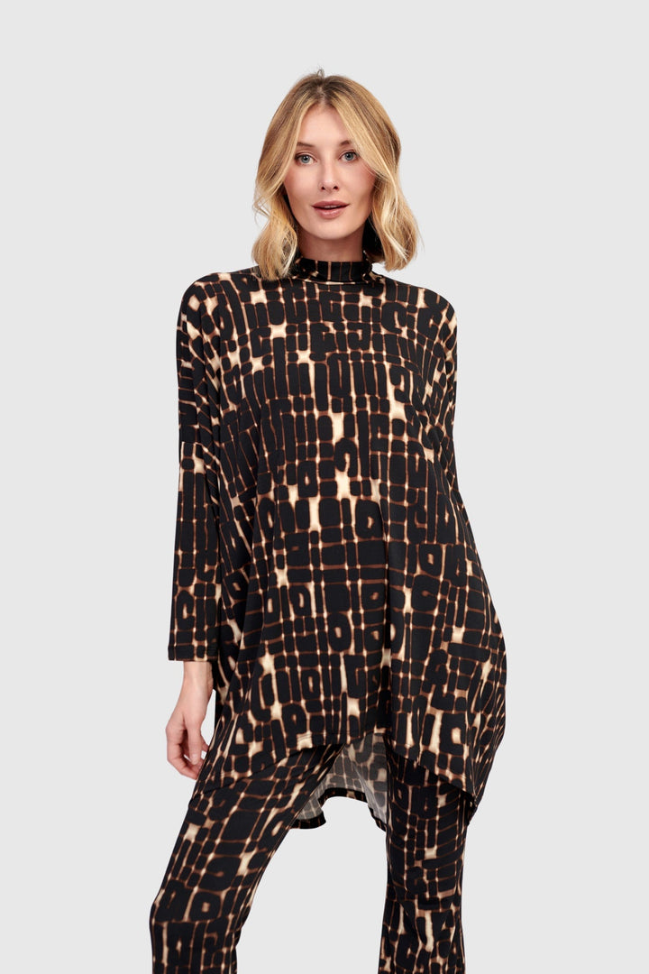 Orbit Swing Turtleneck, Matrix