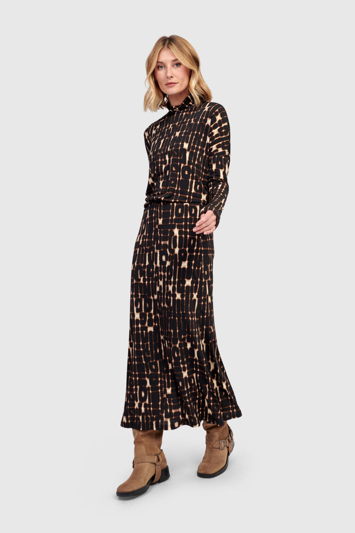 Glyph Pencil Skirt, Matrix
