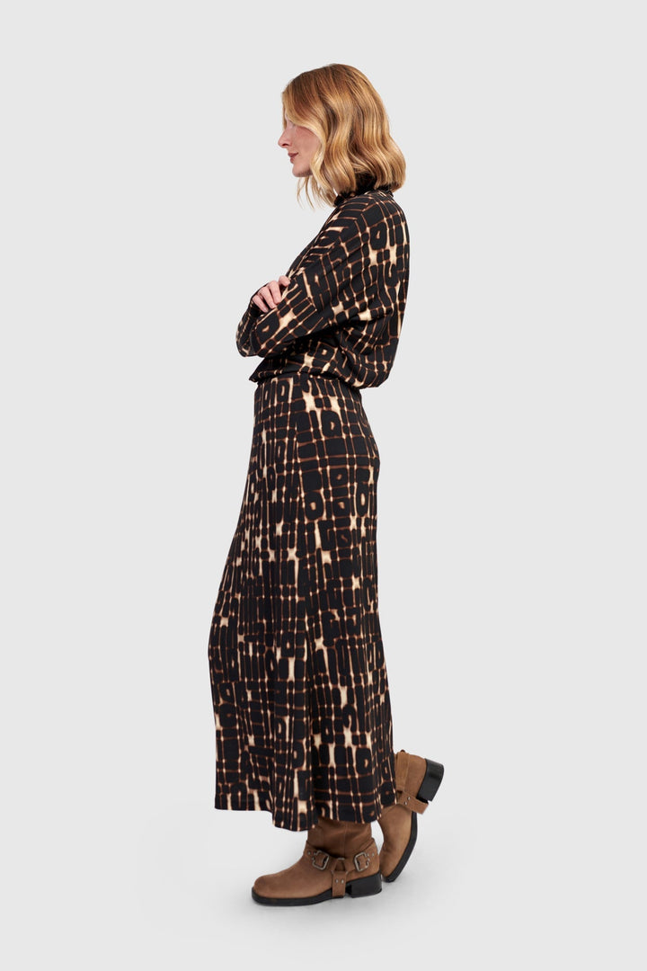 Glyph Pencil Skirt, Matrix
