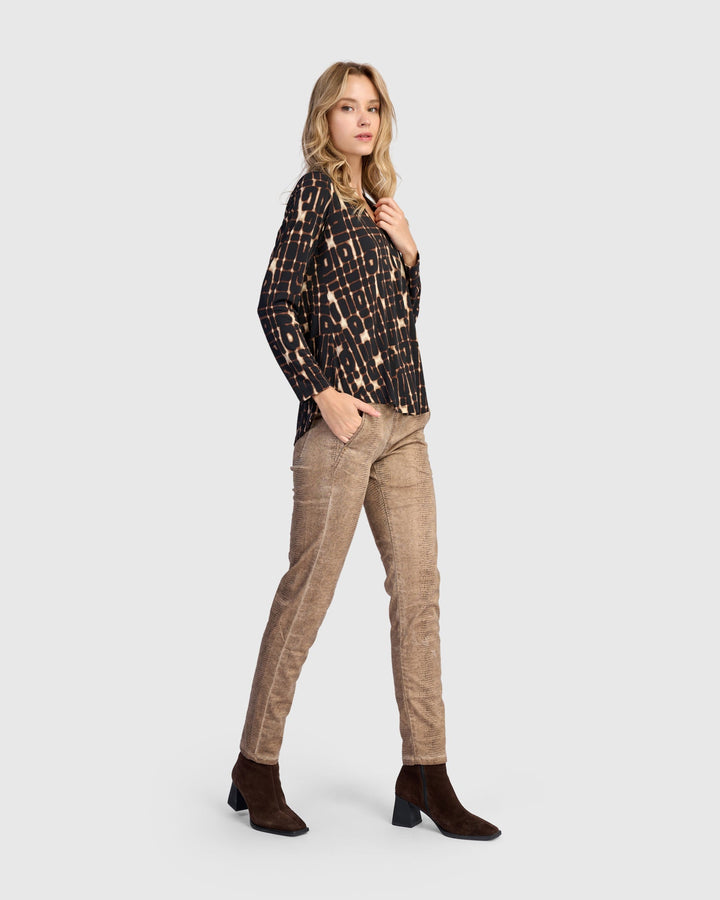 Sygnal V-neck Top - Matrix