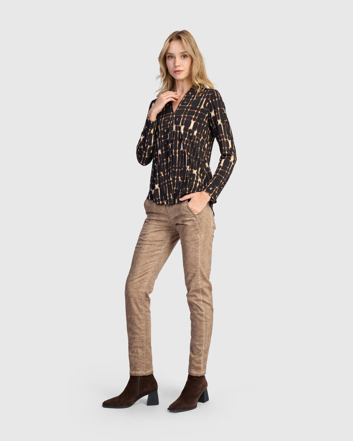 Sygnal V-neck Top - Matrix