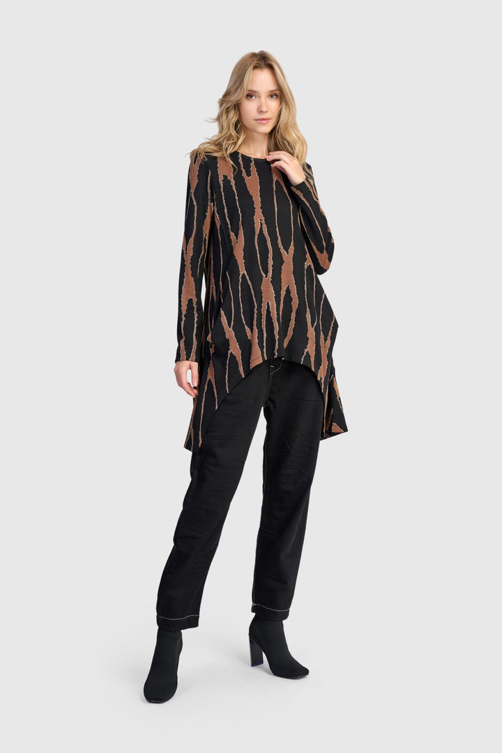 Lignette Pockets Top, Wood