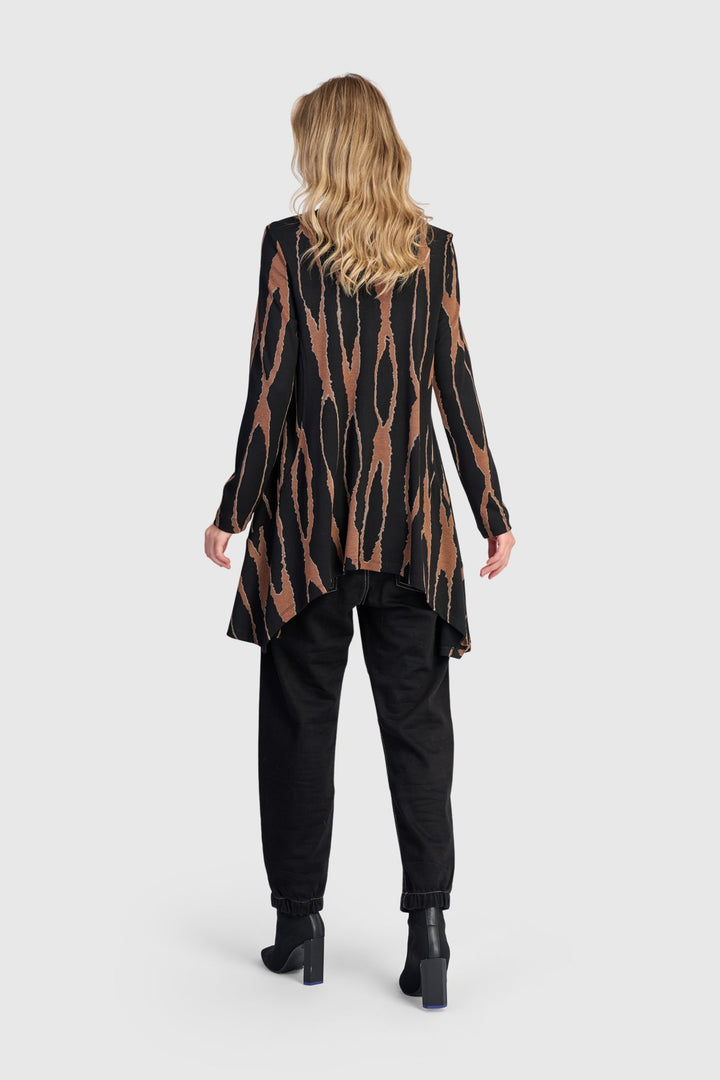 Lignette Pockets Top, Wood