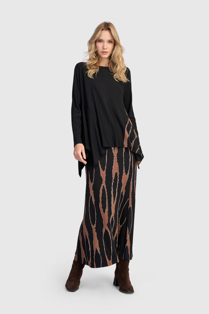 Laurel Pencil Skirt, Wood