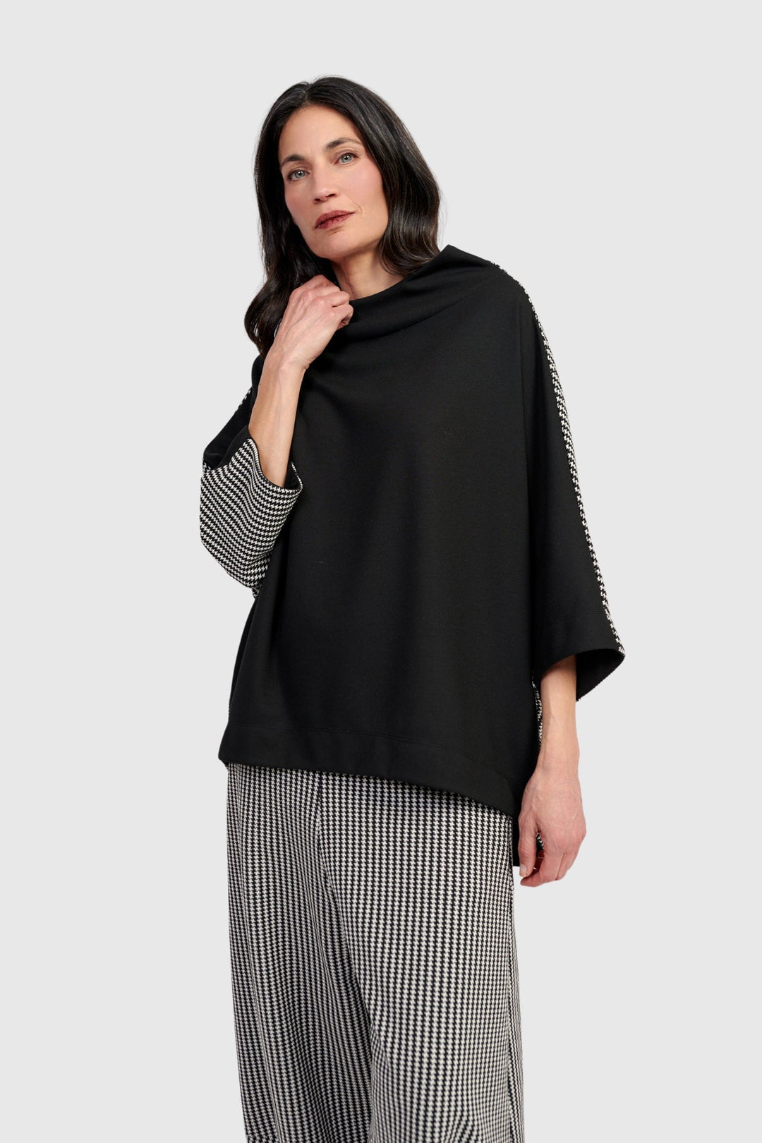 Sheffield Pullover Top, Steel