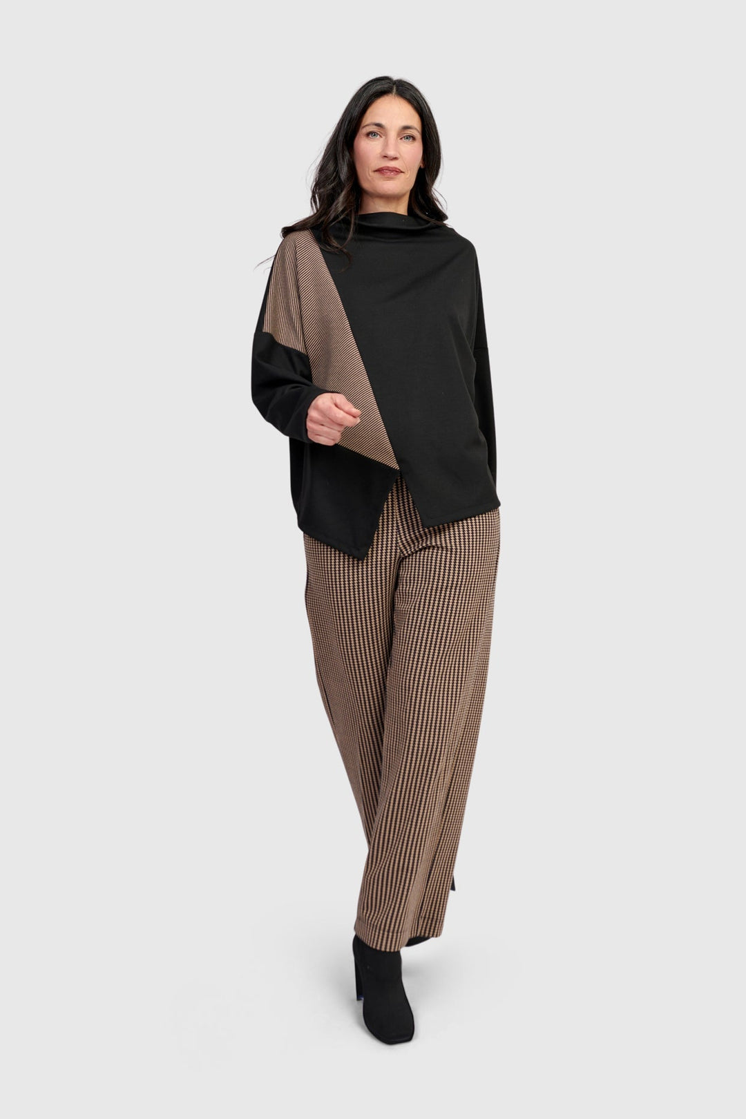 Park Straight Pants, Chocolate