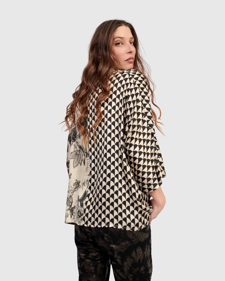 Fatima Draped Top - Mix