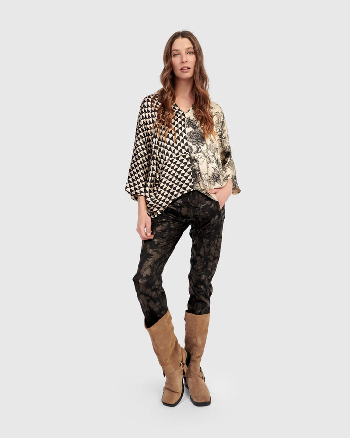 Fatima Draped Top - Mix