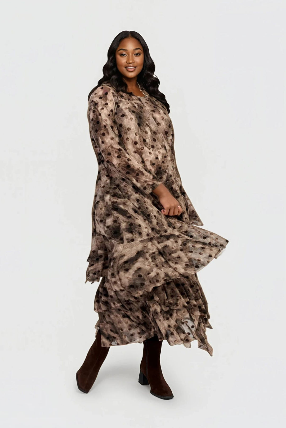 Frond Mesh Tunic, Aquarelle