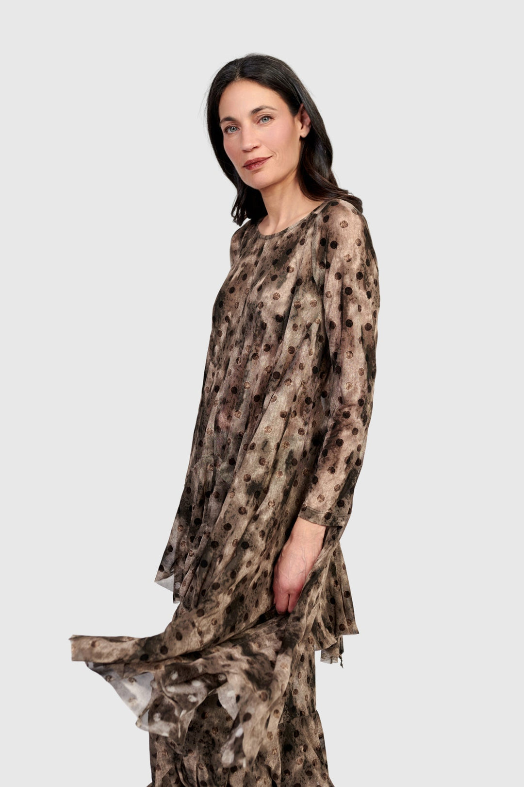 Frond Mesh Tunic, Aquarelle