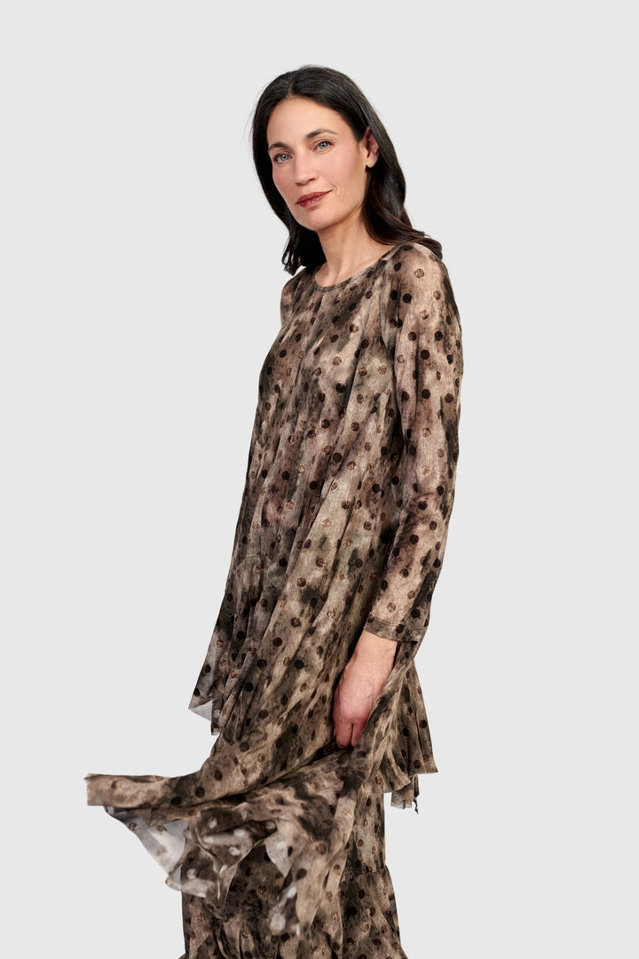 Frond Mesh Tunic, Aquarelle