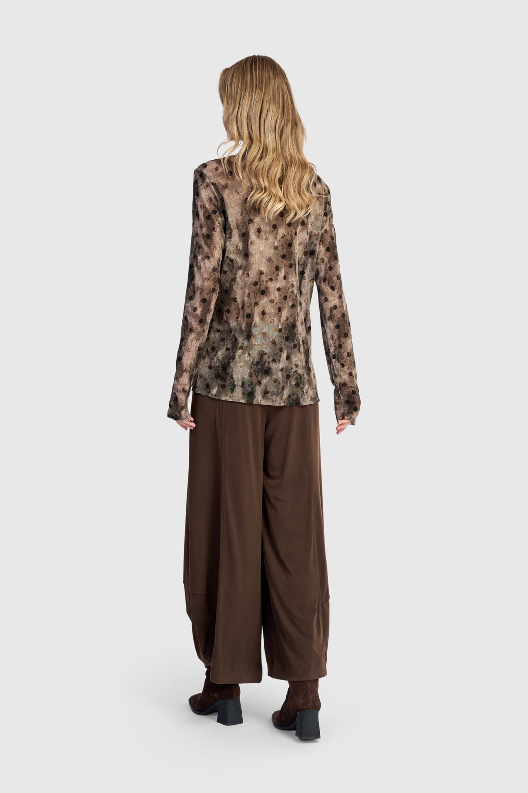Oriel Mesh Turtleneck, Aquarelle