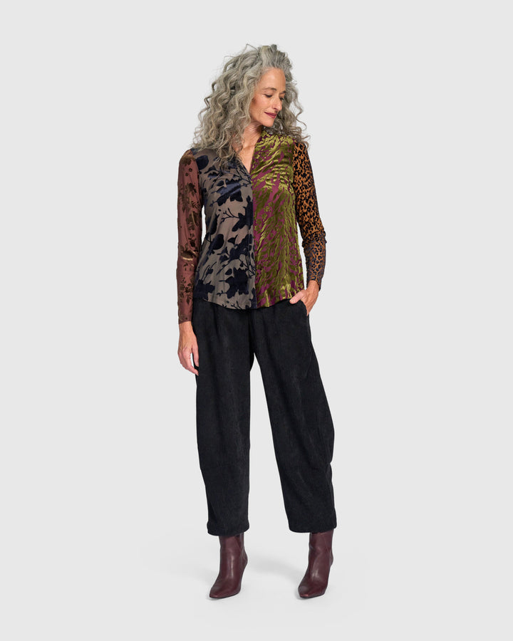 Dolcezza V-Neck Top, Regal