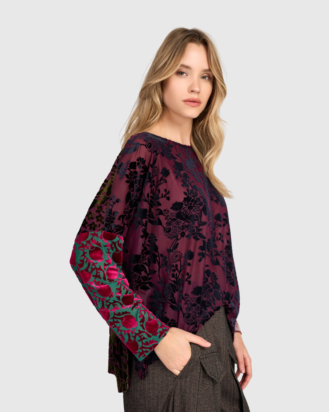 Aurelia Boxy Top, Regal