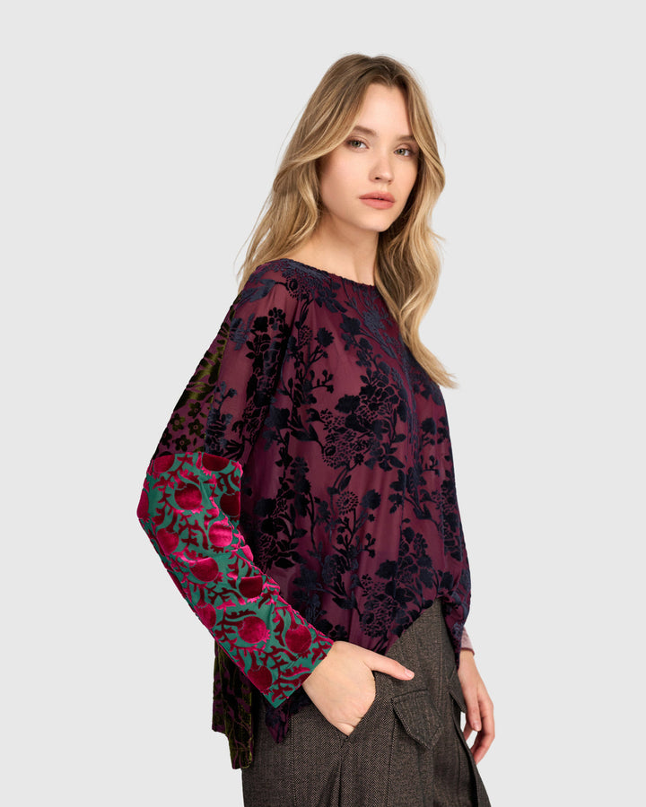 Aurelia Boxy Top, Regal