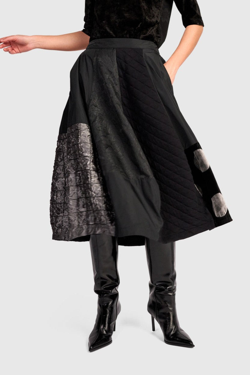 Spark Bubble Skirt Silver Mix