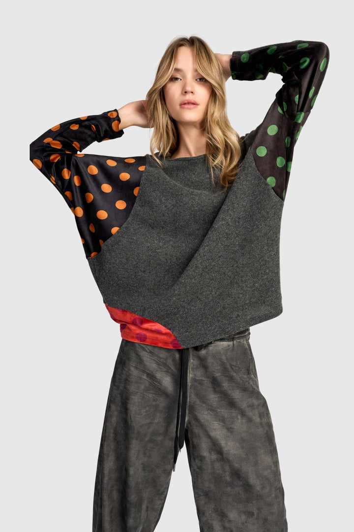 Dot Patch Top Mix