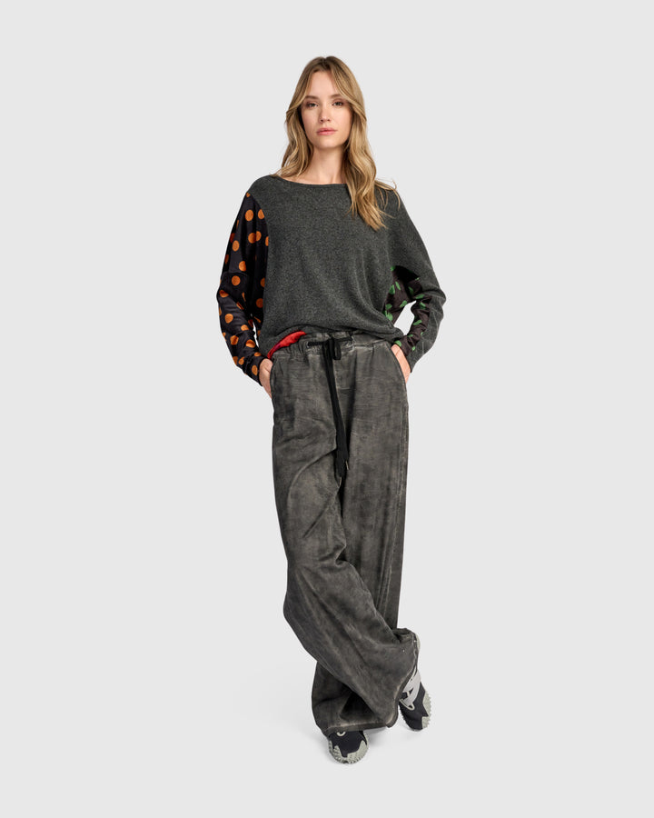 Dot Patch Top Mix