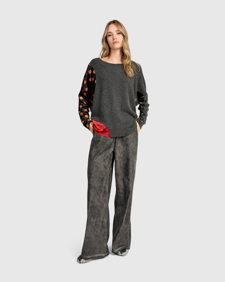 Dot Patch Top Mix