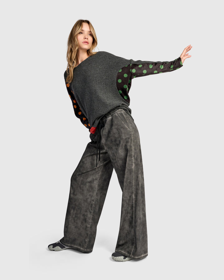 Dot Patch Top Mix
