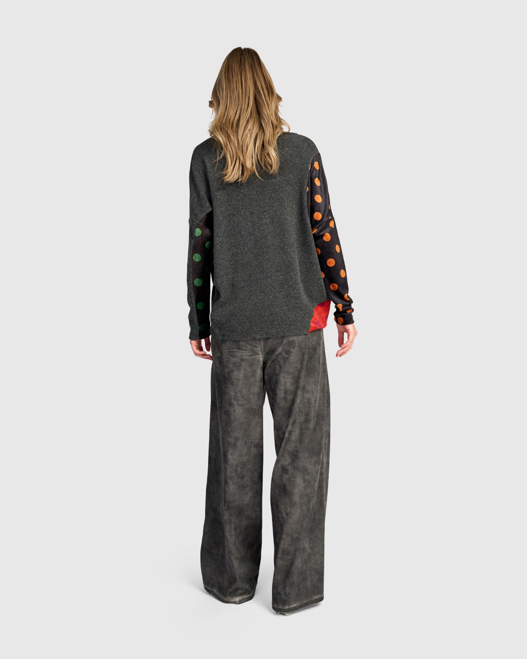 Dot Patch Top Mix