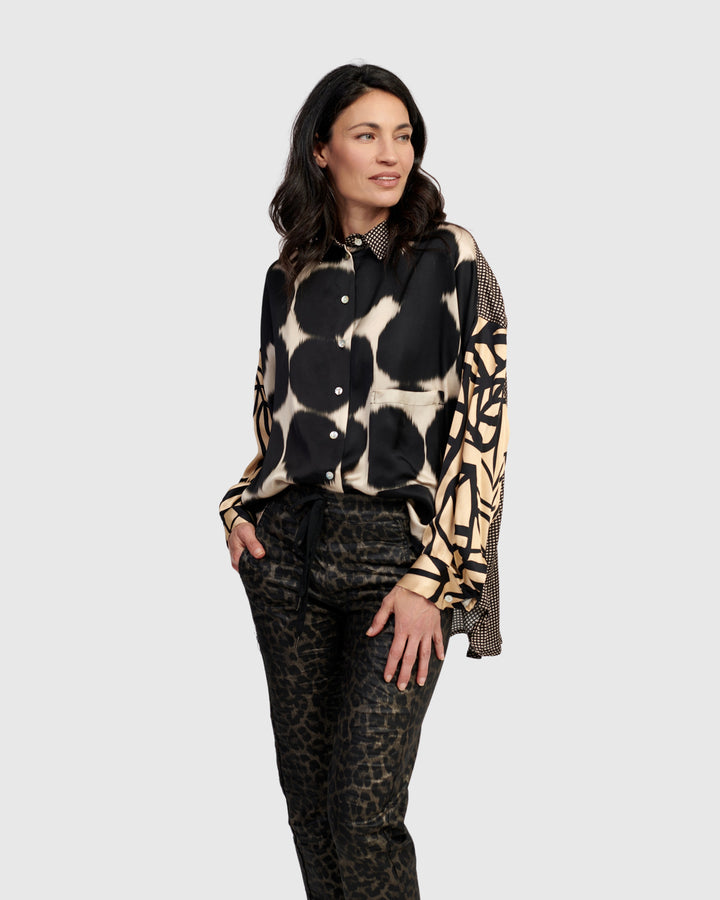 Drawstring Pants Leopard