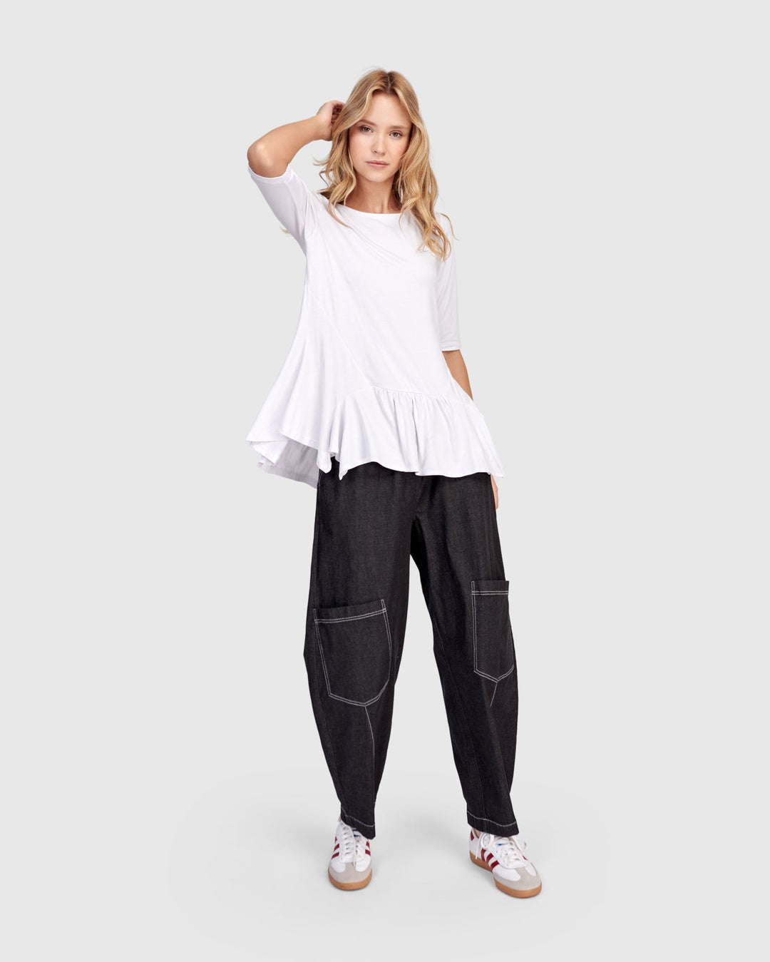 Paypaya Relaxed Pant Black Denim