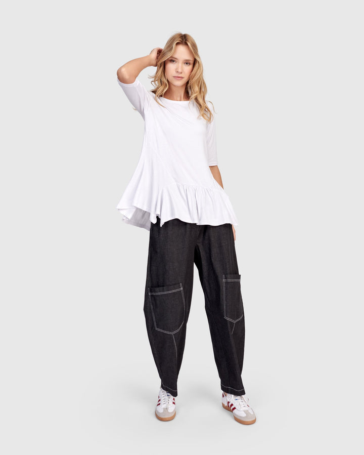 Paypaya Relaxed Pant Black Denim