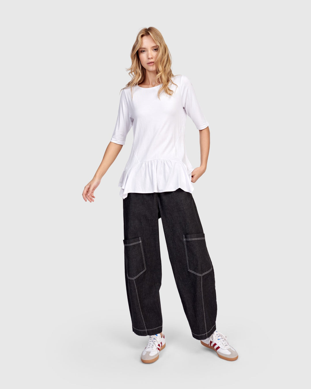 Paypaya Relaxed Pant Black Denim