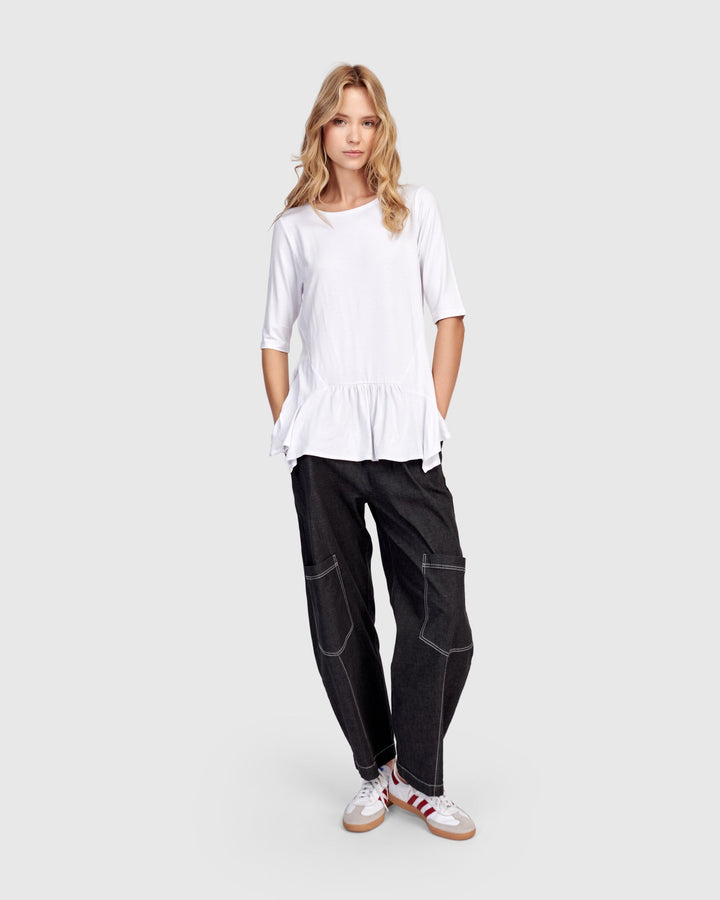 Paypaya Relaxed Pant Black Denim