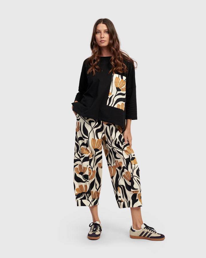 Print Pants Tulip