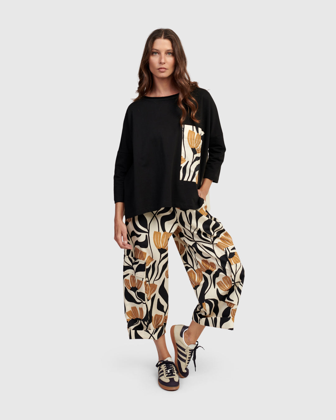 Print Pants Tulip