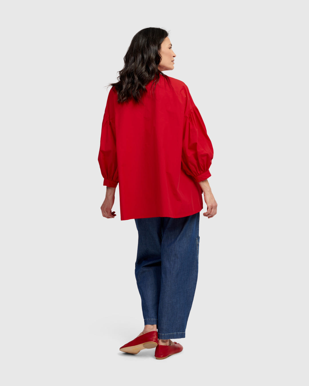 Boxy Top Red