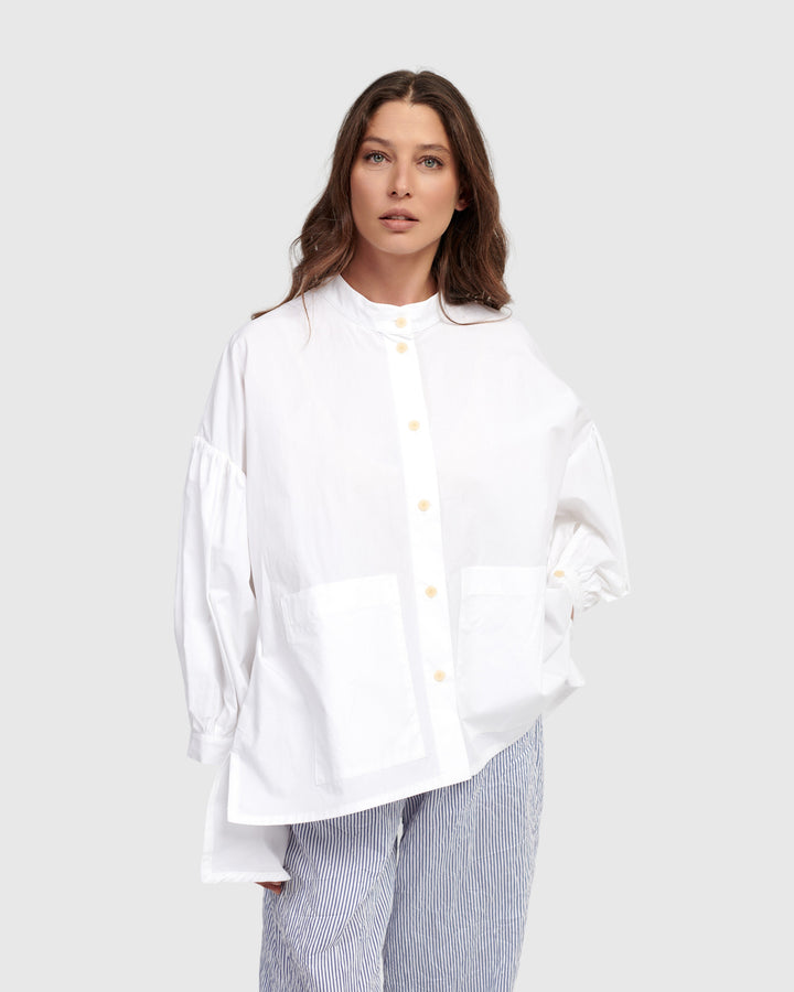 Boxy Top White