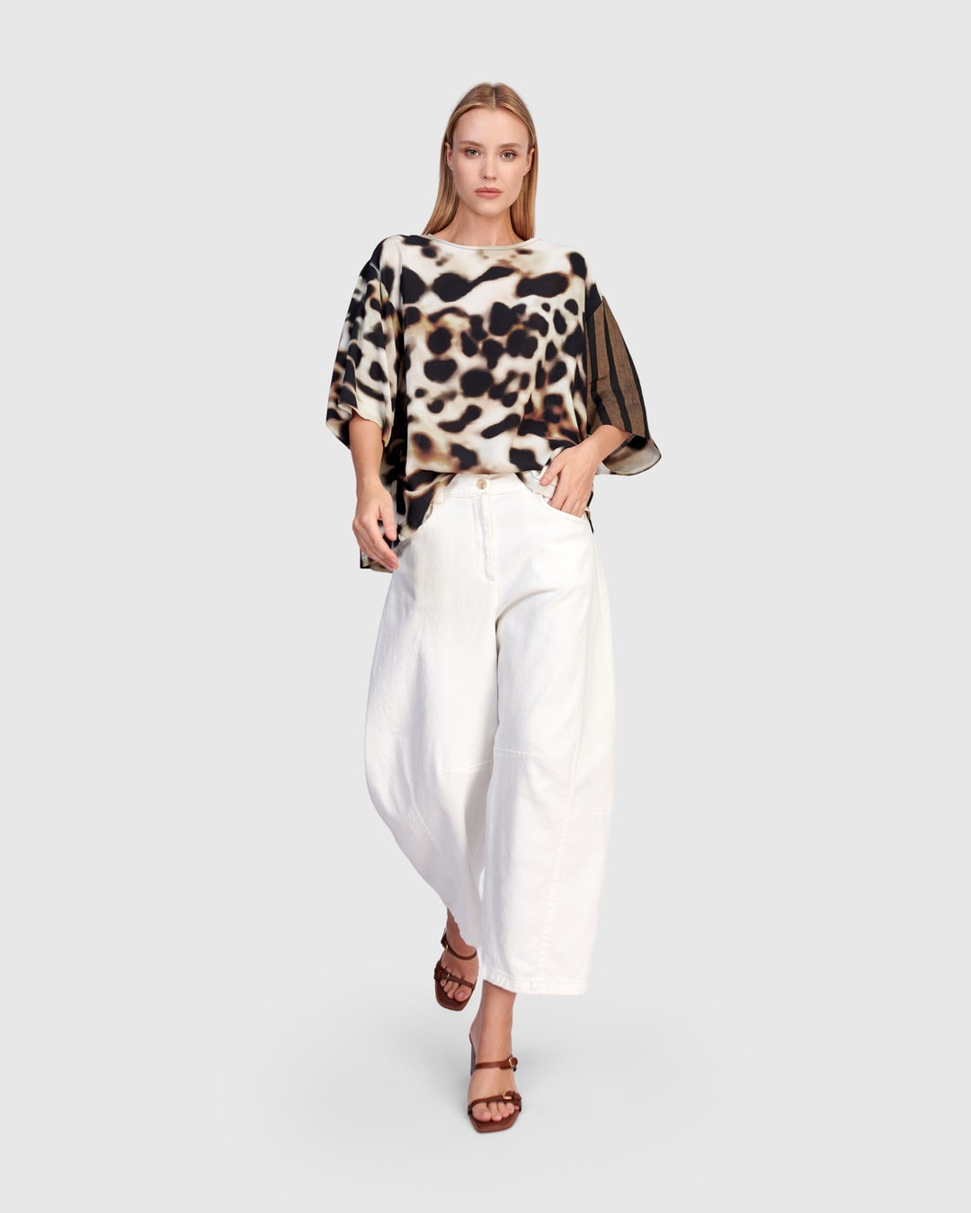 Animal Print Top Leopard