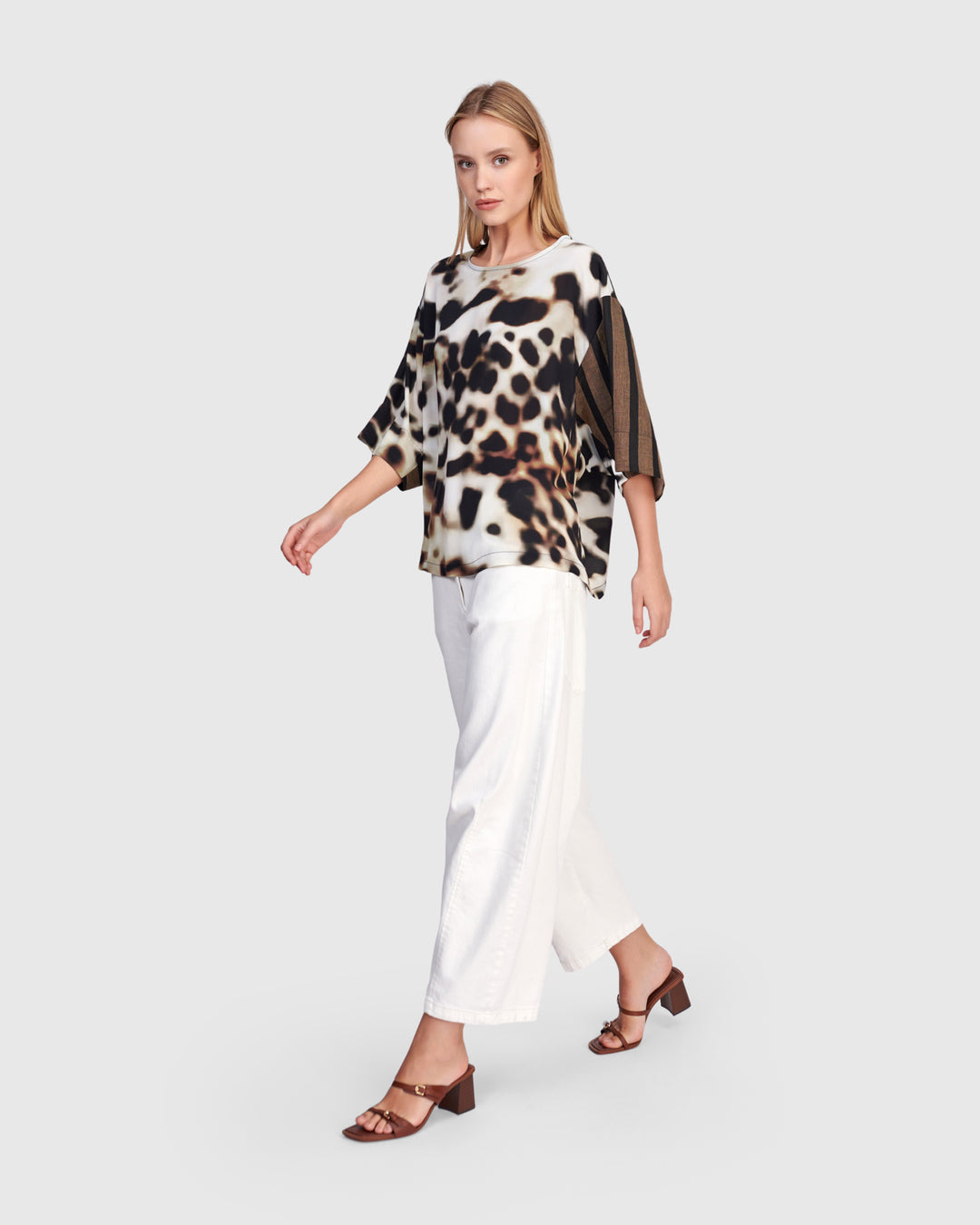 Animal Print Top Leopard
