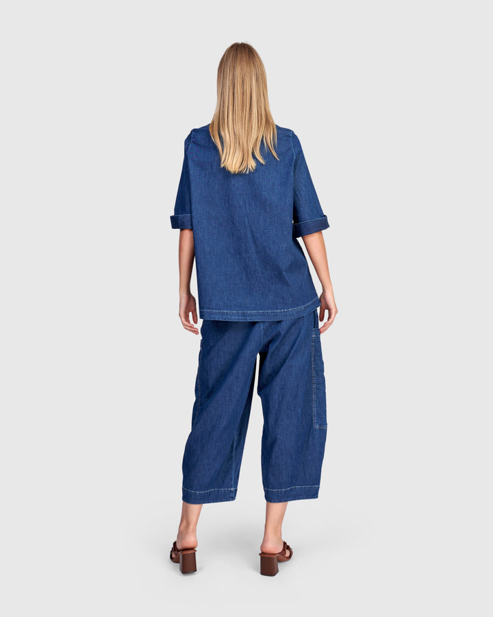 Popover Shirt Denim