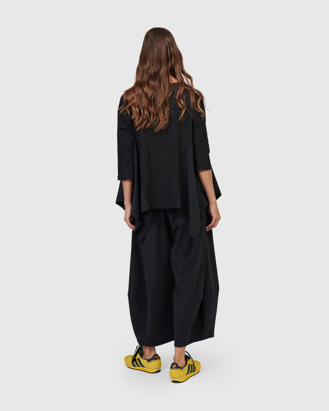 Tekbika Alexia Handkerchief Top, Black