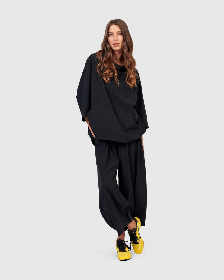 Tekbika Petra Pullover Top, Black