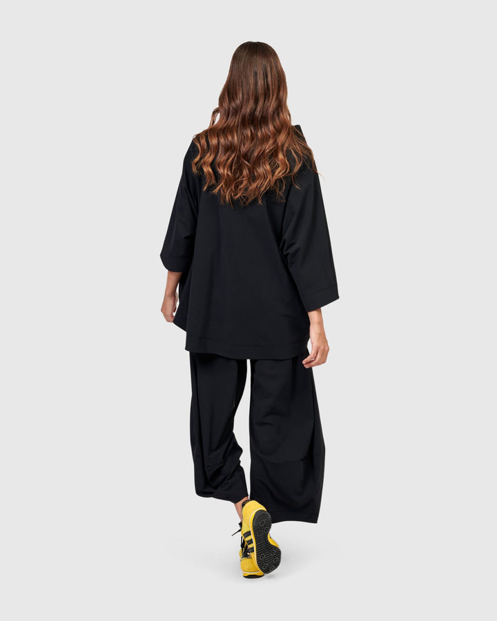 Tekbika Petra Pullover Top, Black