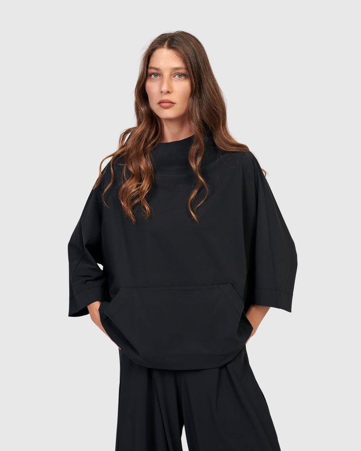 Tekbika Petra Pullover Top, Black