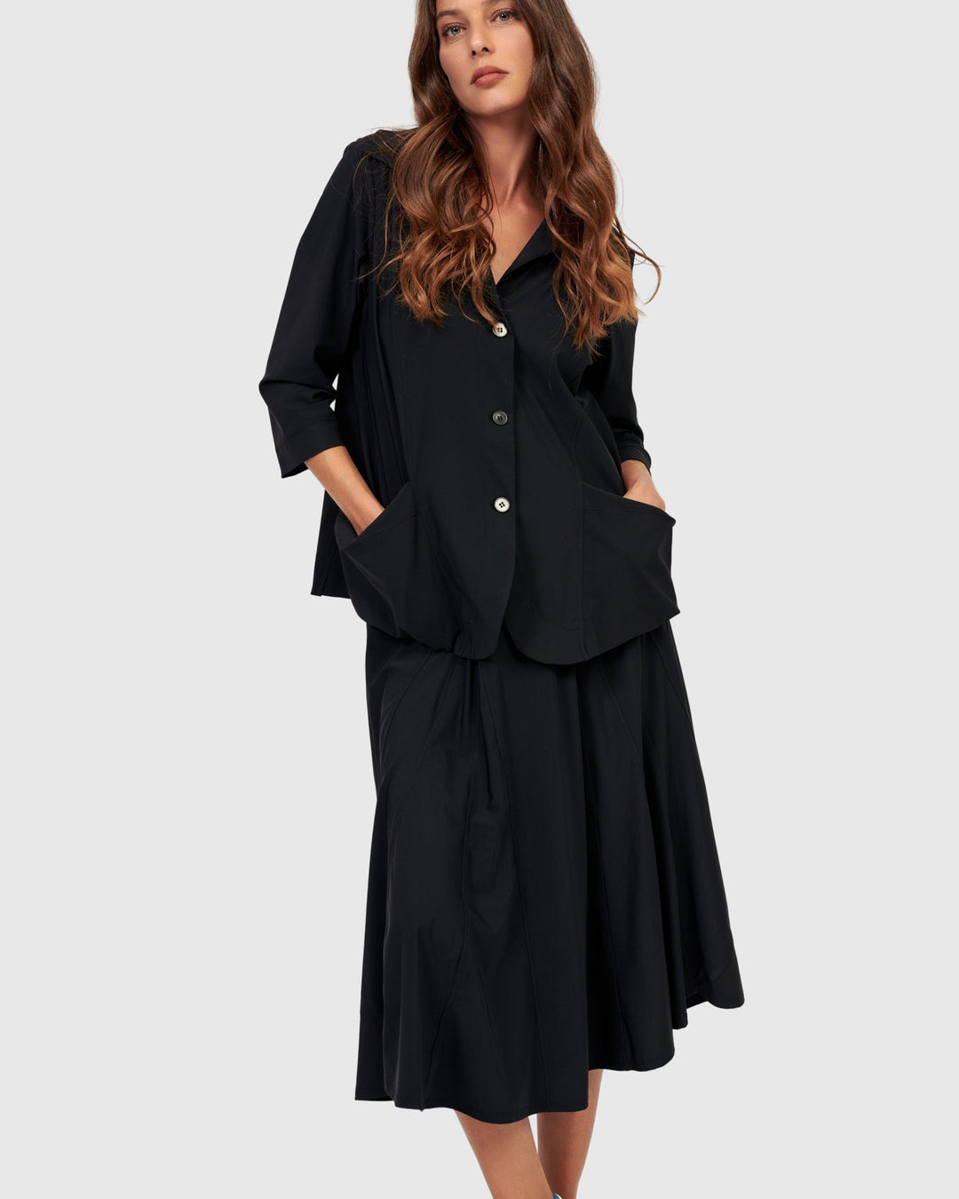 Tekbika Nightcap Skirt, Black
