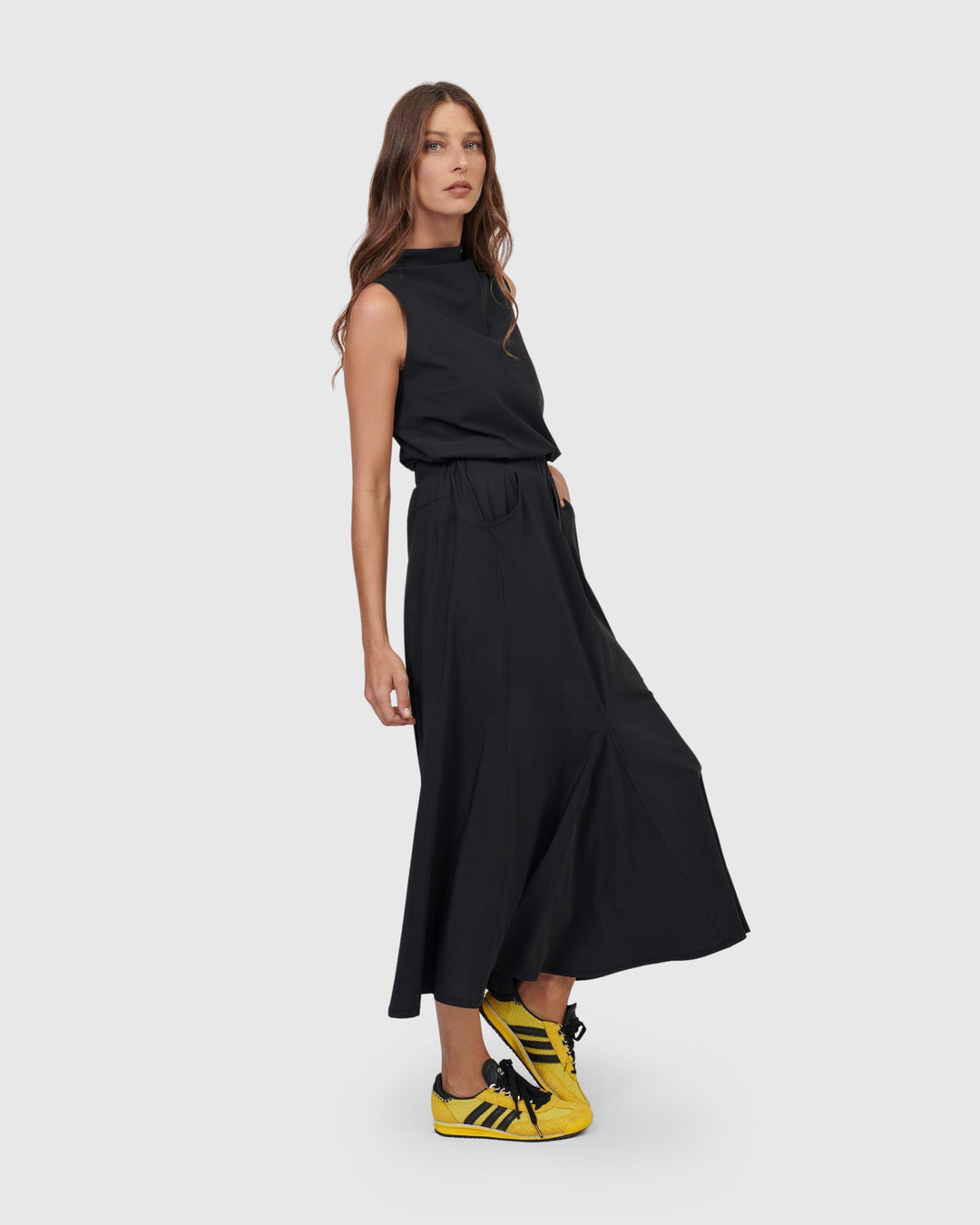 Tekbika Cargo Skirt, Black
