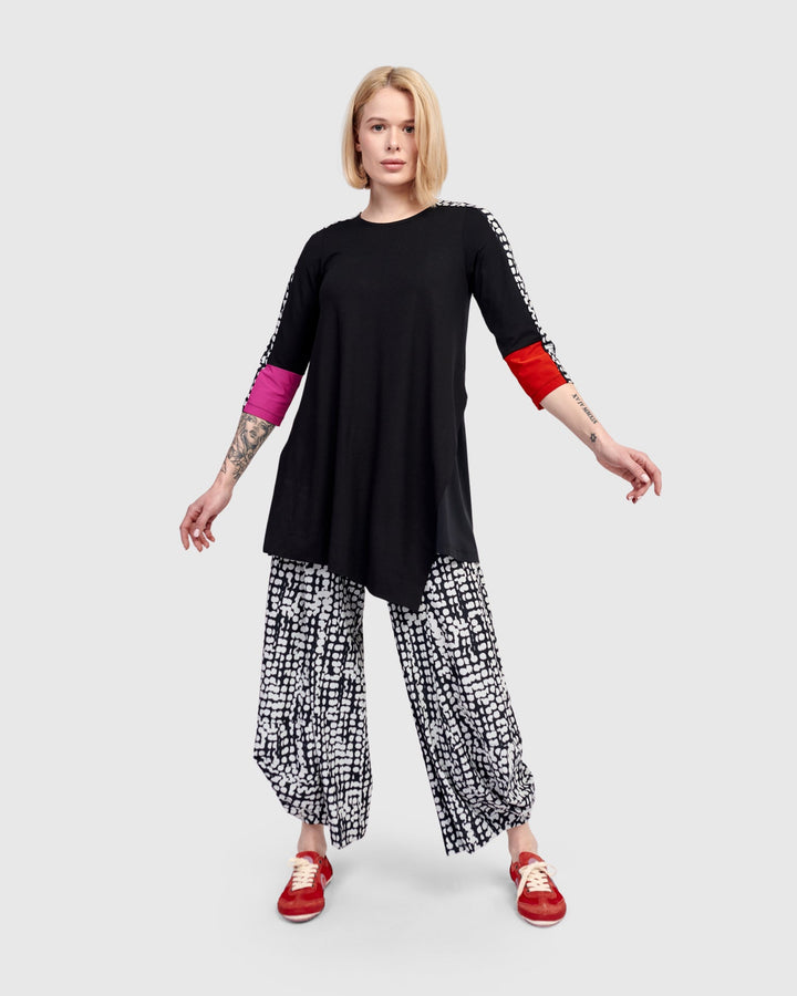Tekbika Angular Tunic Top, Mix