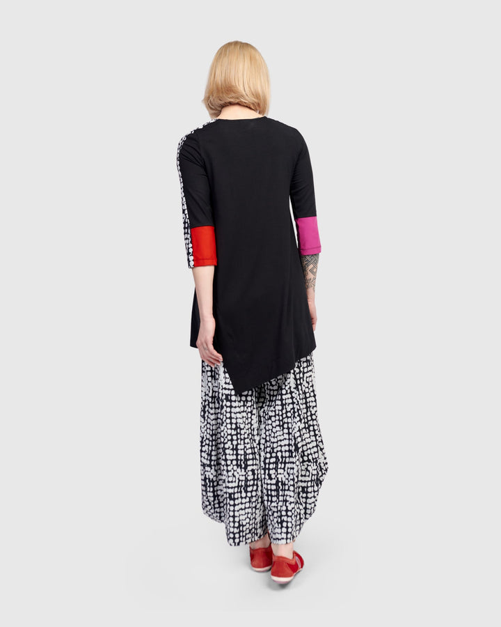 Tekbika Angular Tunic Top, Mix