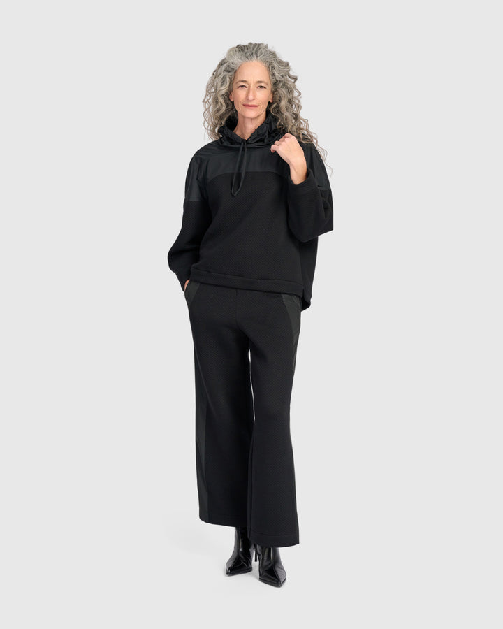 Quilted Pants Black