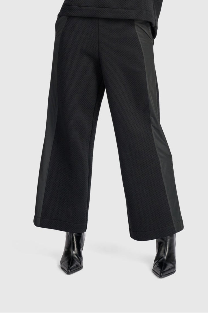 Quilted Pants Black