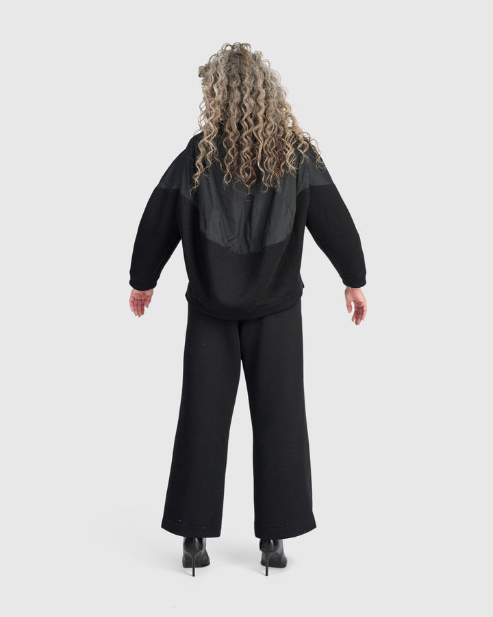 Quilted Pants Black